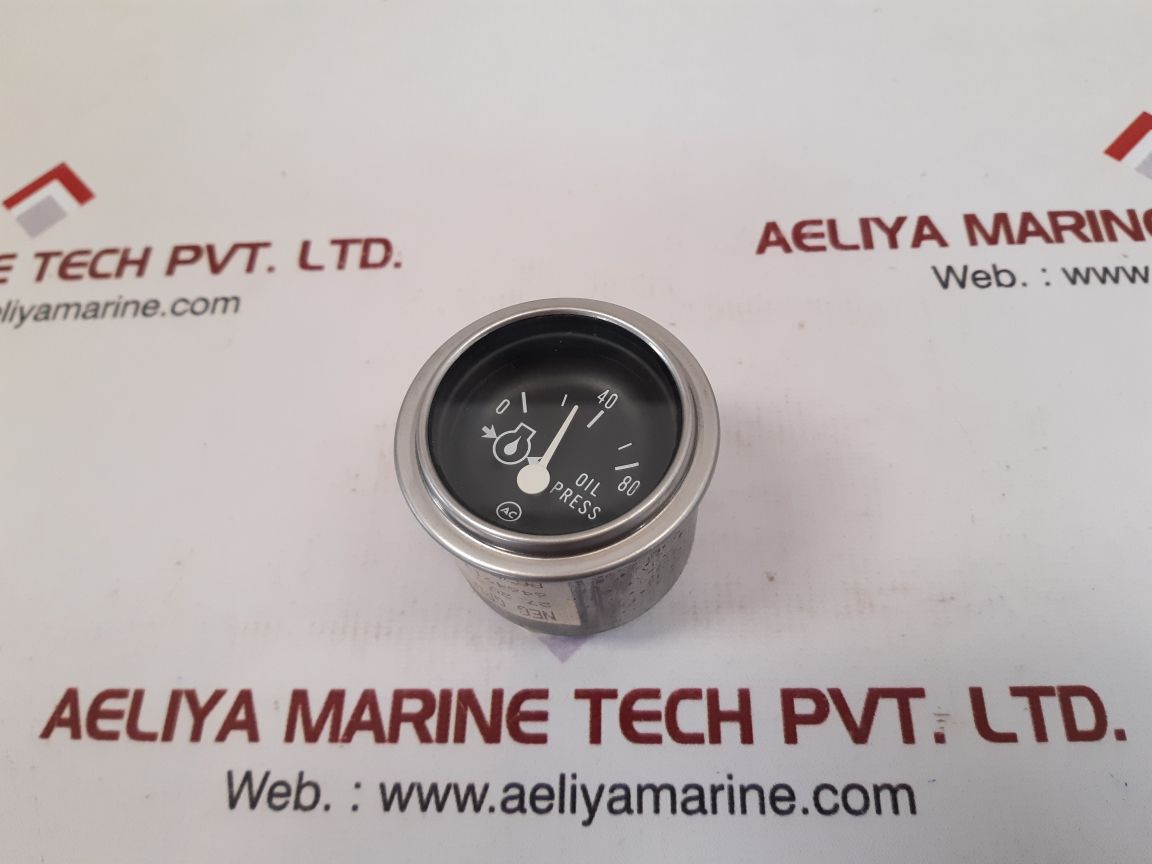Ac 0 to 80 oil pressure guage pg251