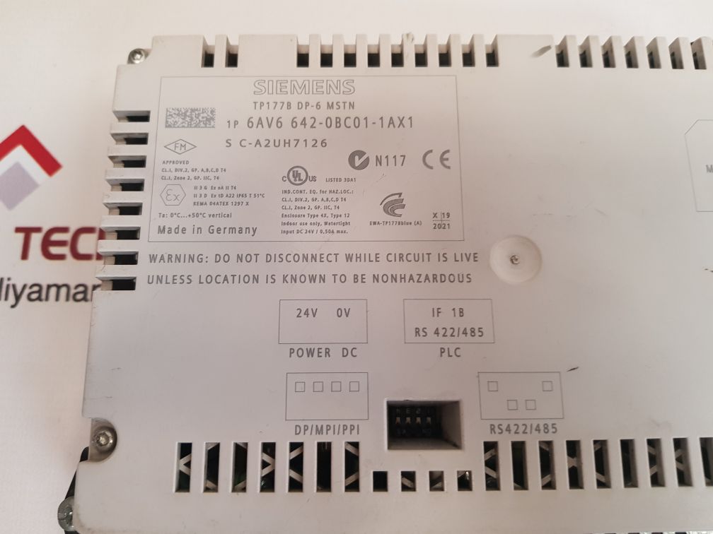 Siemens 6av6 642-0bc01-1ax1 touch panel