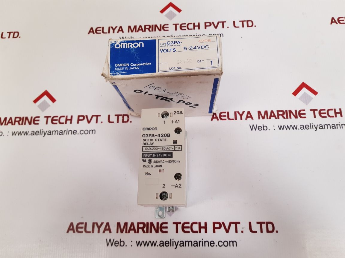 Omron g3pa-420b solid state relay