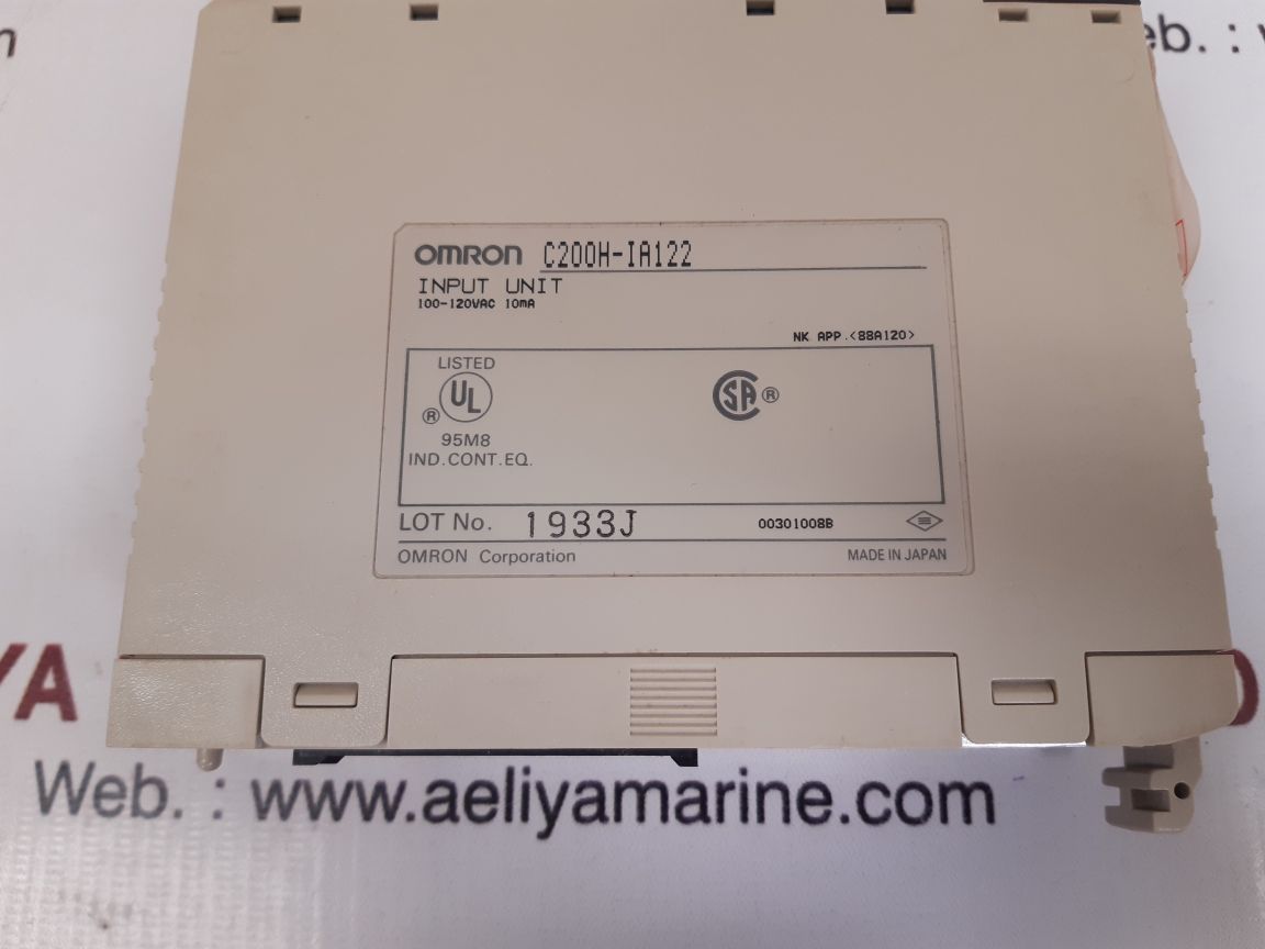 Omron c200h-ia122 input unit