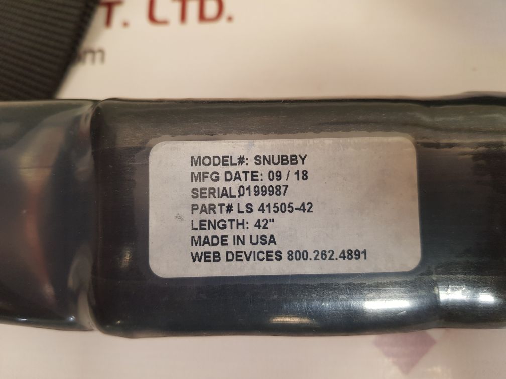 Snubby hoist line load limiter ls 41505-42