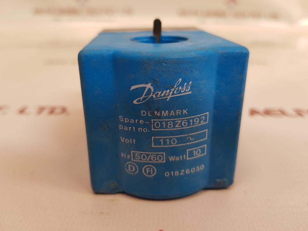 Danfoss 018z6192 solenoid coil 110v Used