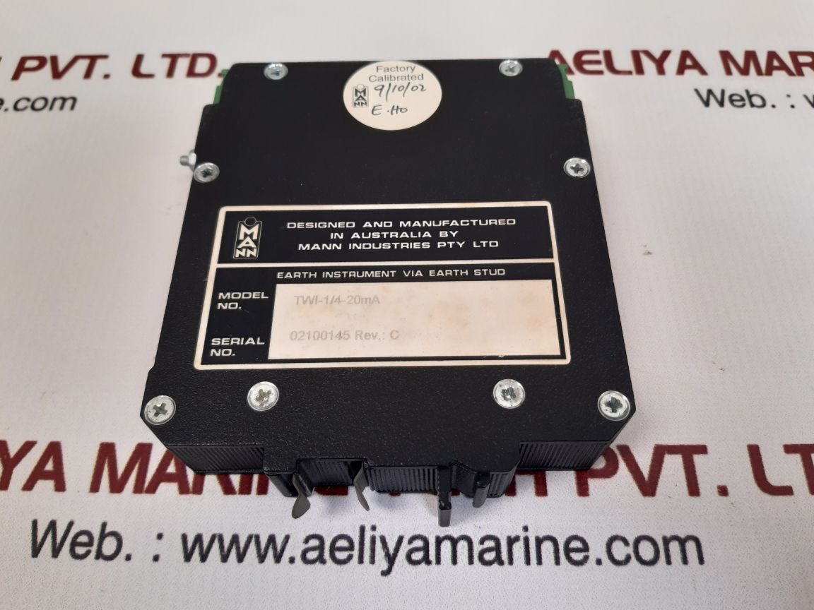 Mann twi-1/4-20 ma isolator
