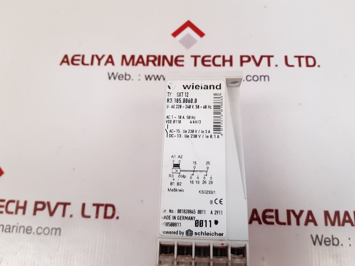 Wieland sxt 12 current monitor relay r3.185.0060.0