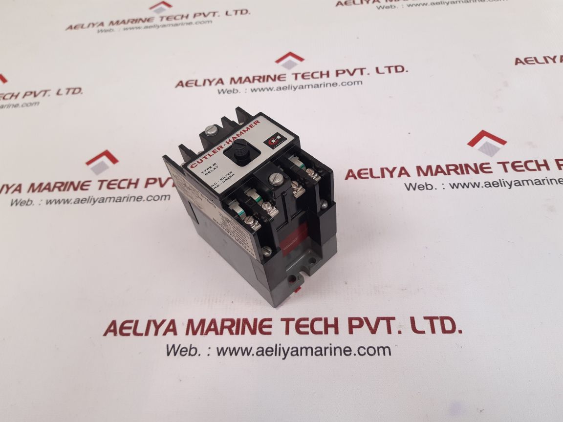 Cutler-hammer d23m-2 type m relay
