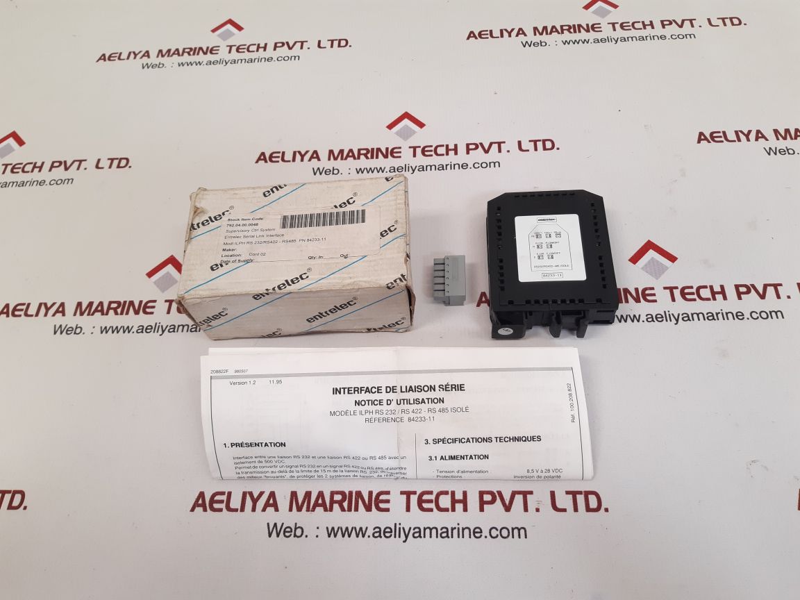 Entrelec 84 233-11 communication module new 