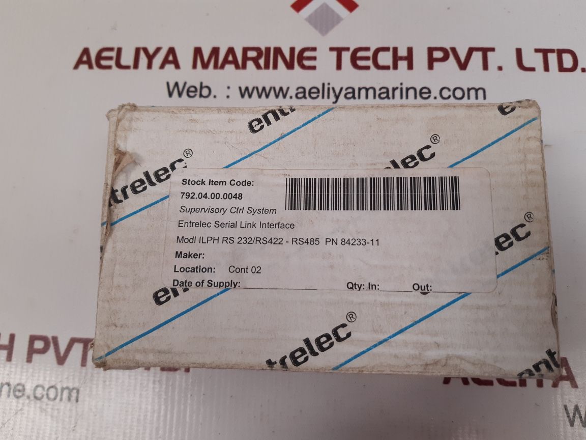 Entrelec 84 233-11 communication module new 