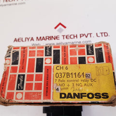 Danfoss ch6 7-pole control relay