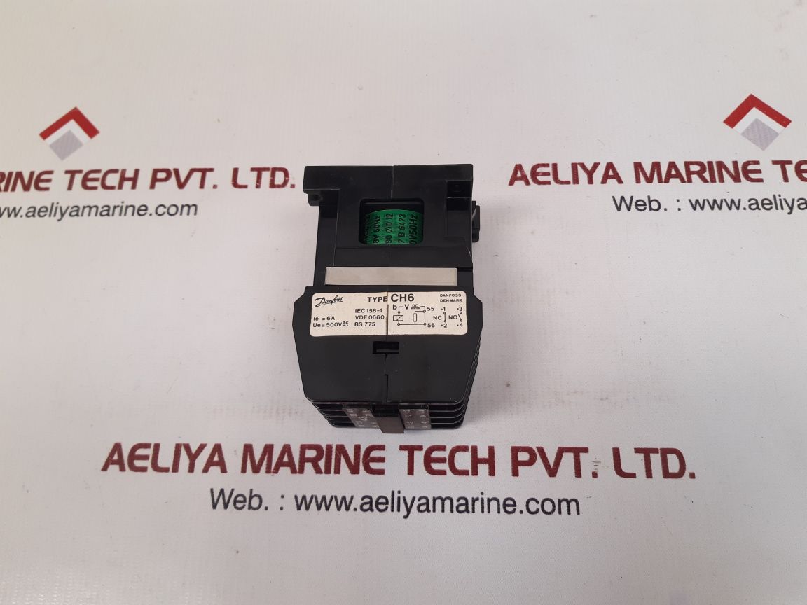 Danfoss ch6 7-pole control relay