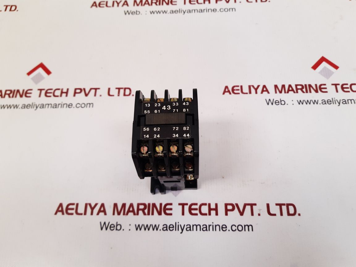 Danfoss ch6 7-pole control relay