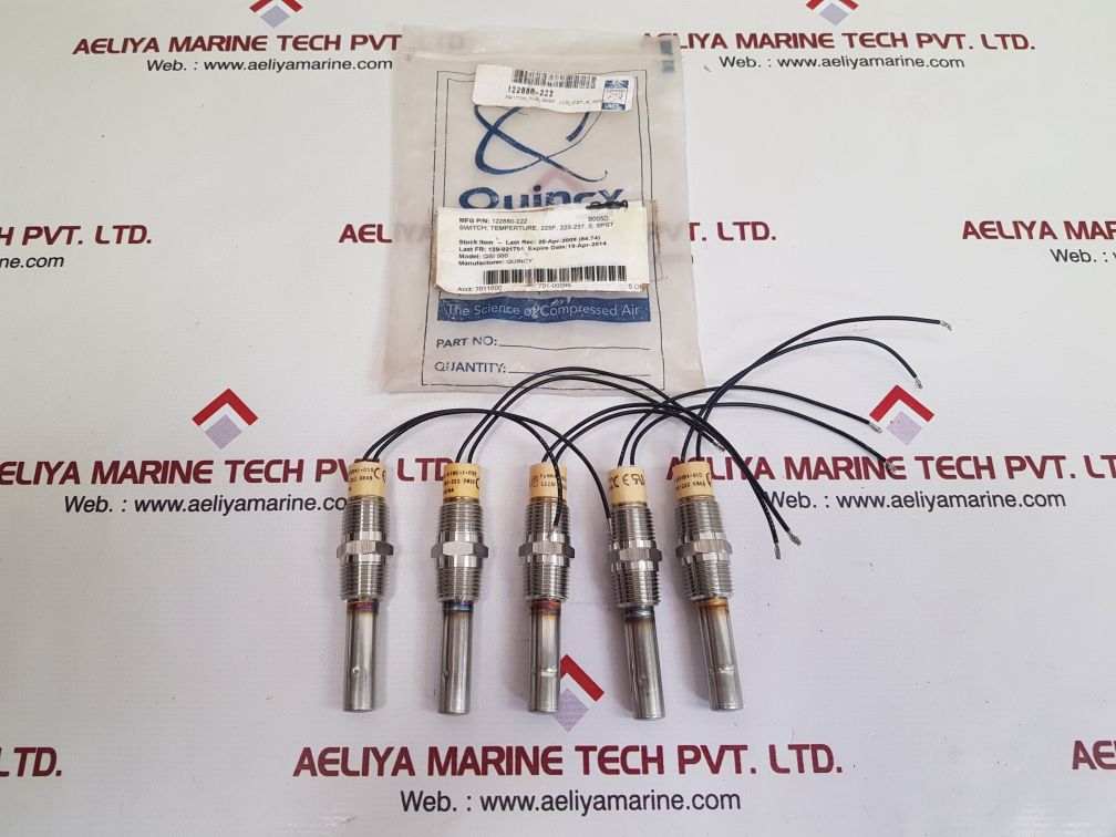 Quincy 122880-222 air compressor temperature switch – Aeliya Marine Tech®