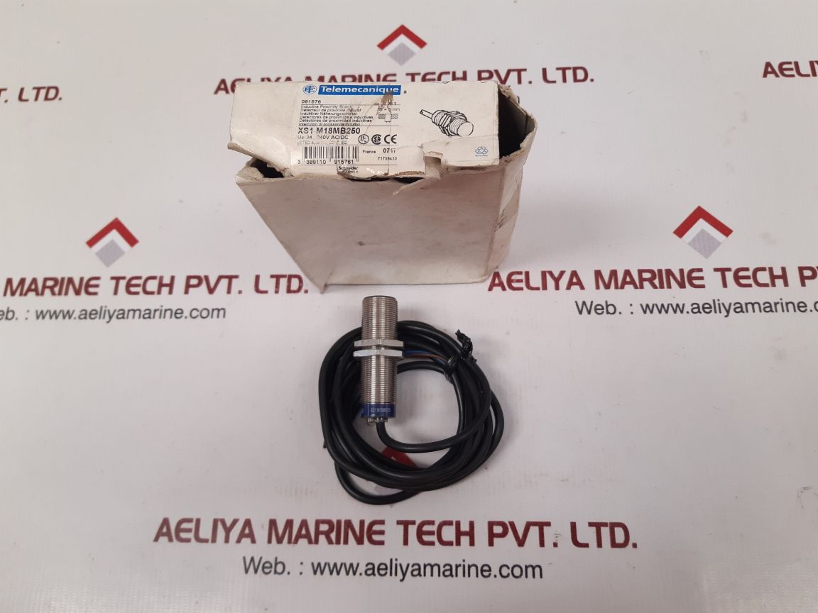 Telemecanique xs1m18mb250 proximity switch