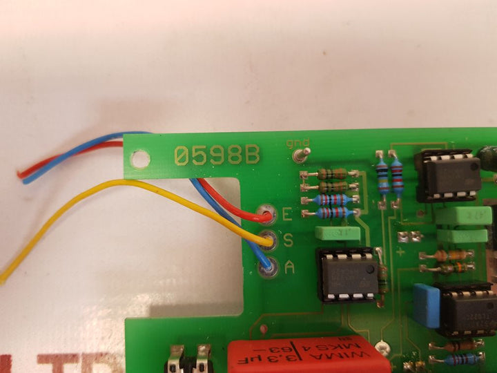Si1 0,315a pcb card 0598l