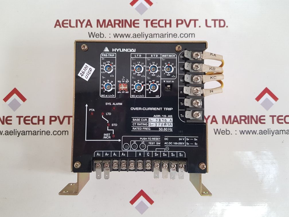 Hyundai aor-1s-as over-current trip ct rating 3200/5a
