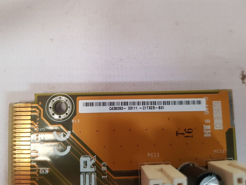 Asus 8l-raiser rev. 1.03 pci riser board