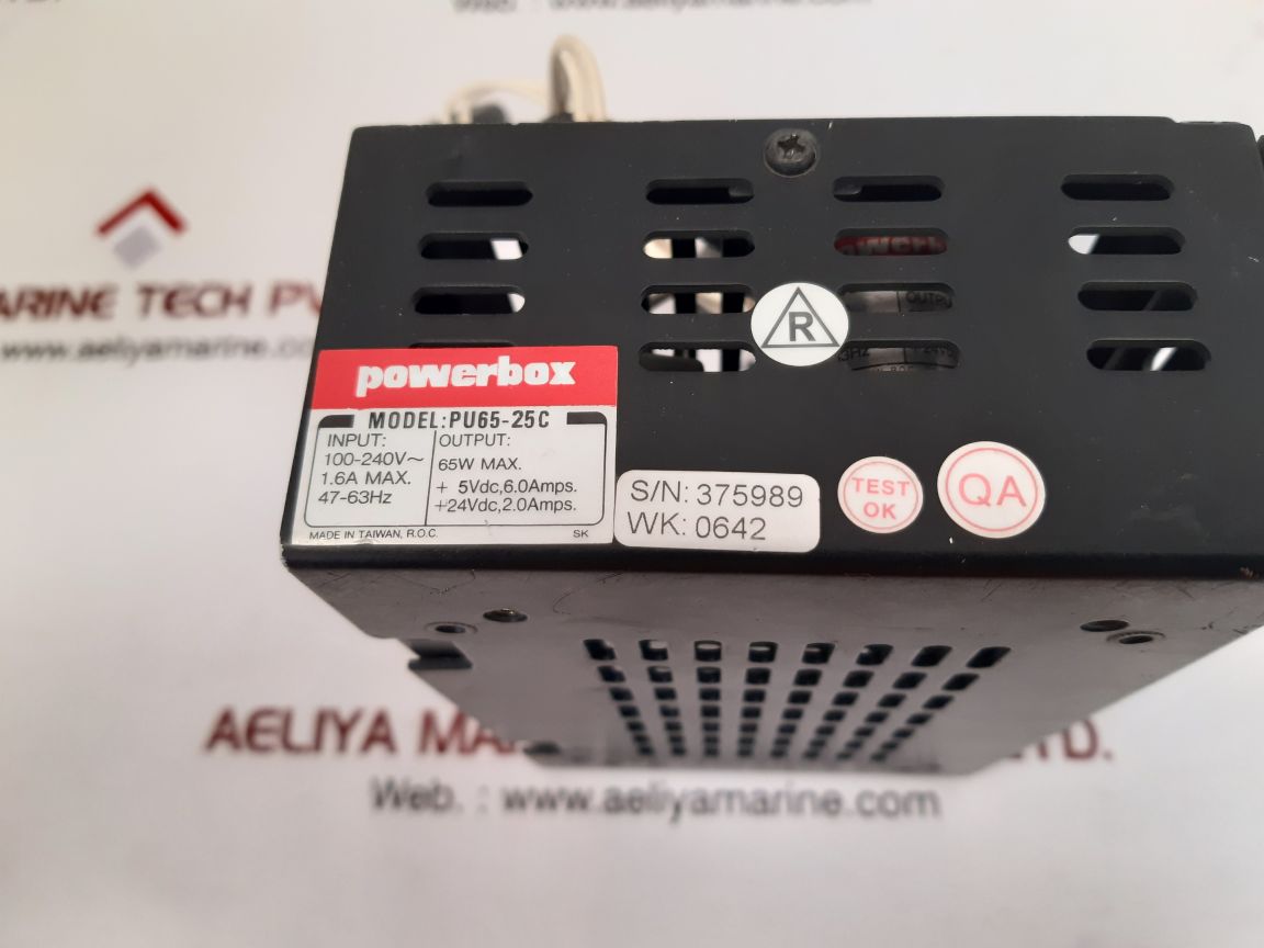 Powerbox pu65-25c power supply 