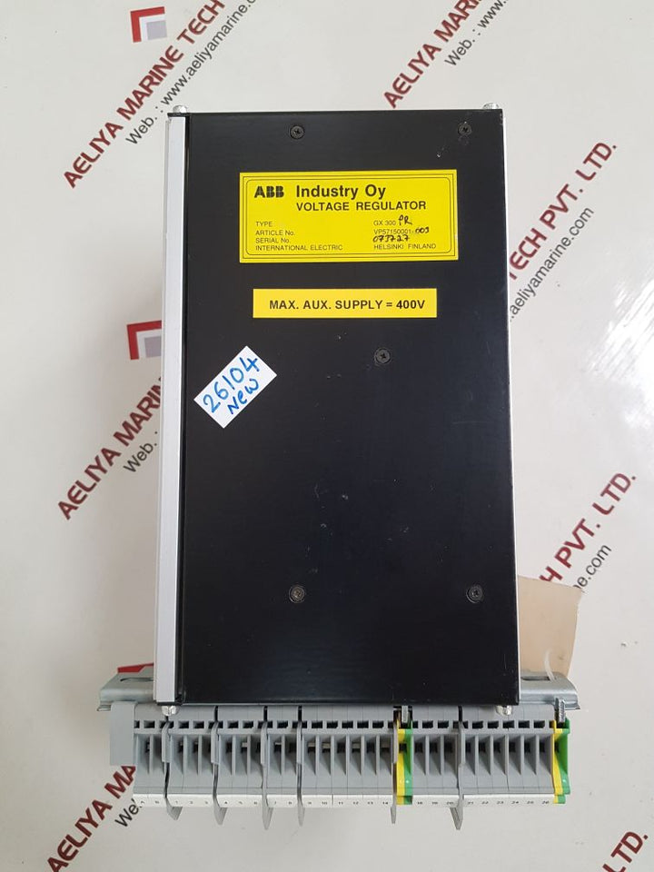 Abb gx 300pr voltage regulator new
