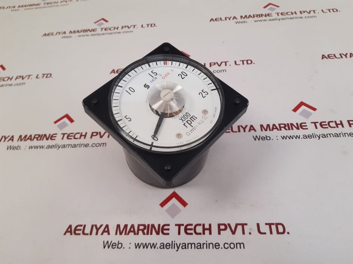 Toyo keiki dvf-11z x100 rpm meter 