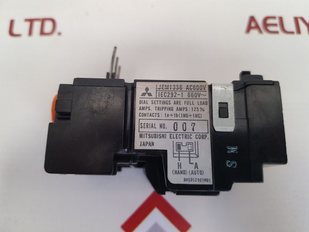 Mitsubishi th-k12 thermal overload relay 