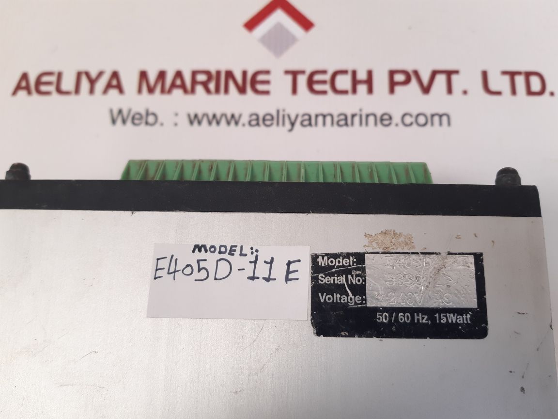 Vaf instruments e405d-11e instruments flow computer