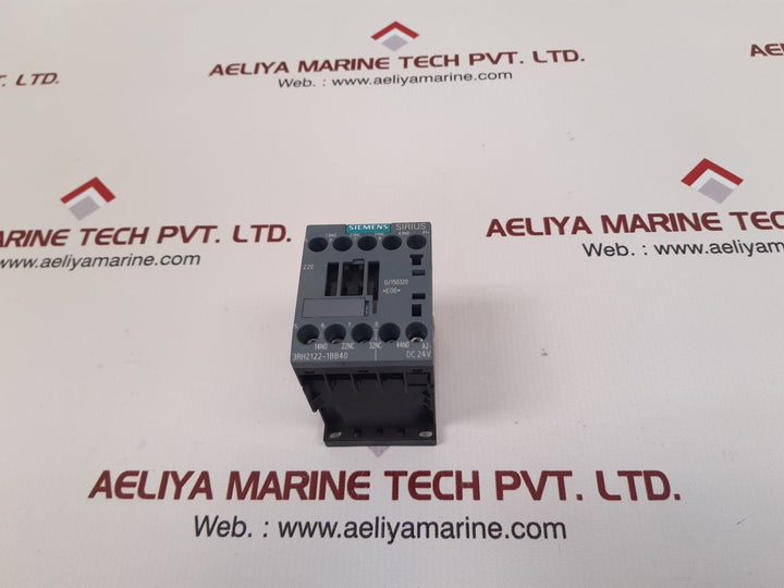 Siemens sirius 3rh2122-1bb40 contactor relay