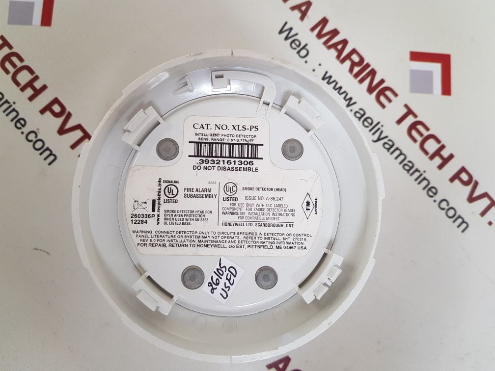 Honeywell xls-ps photoelectric smoke detector head
