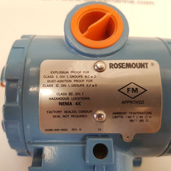 Rosemount 2088g4a22a1e5 gage pressure transmitter 0-4000 psi