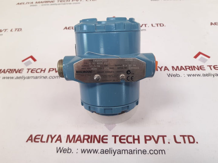 Rosemount 2088 g4s22a1e5 pressure transmitter