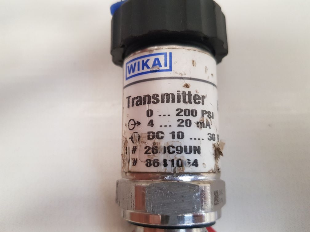 Wika 8641064 industrial pressure transmitter