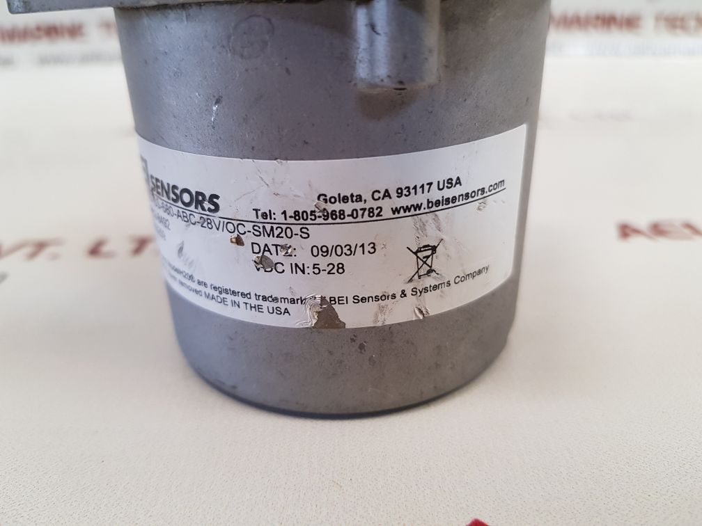Bei sensors 01002-8492 optical rotary encoder h25d-ss-680-abc-28v/oc-sm20-s