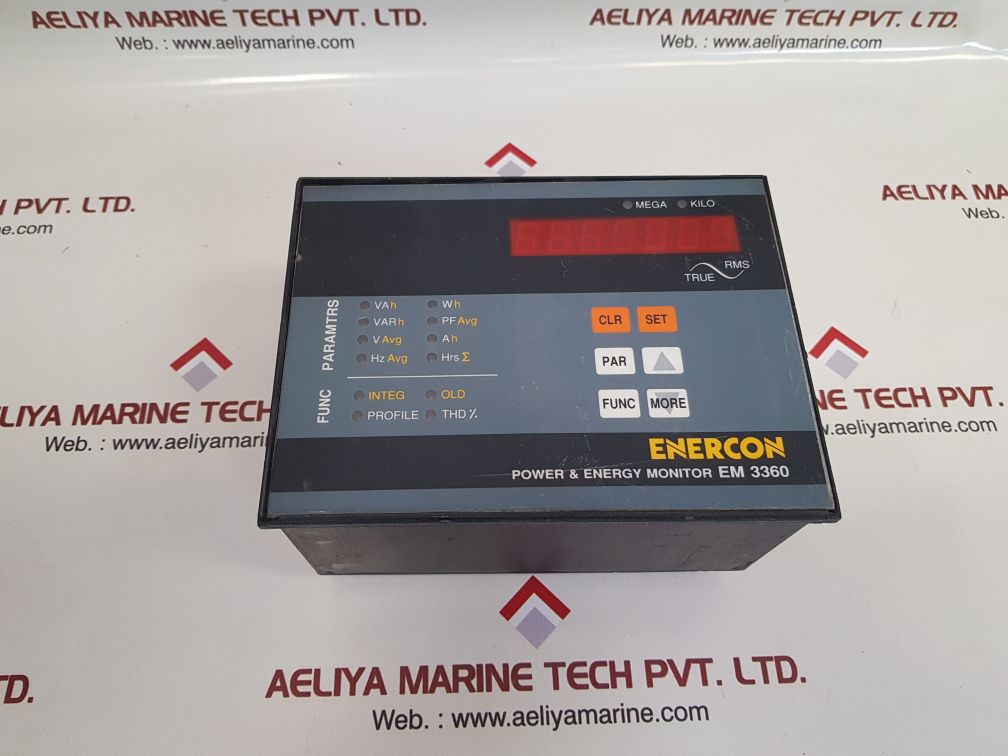 Enercon em 3360 power & energy monitor