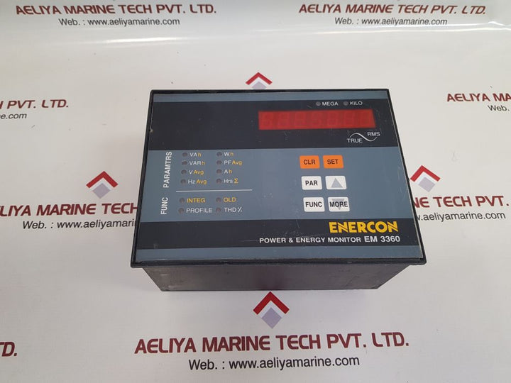 Enercon em 3360 power & energy monitor