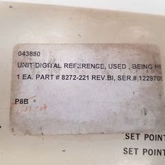 Woodward 8272-468 0 digital reference unit
