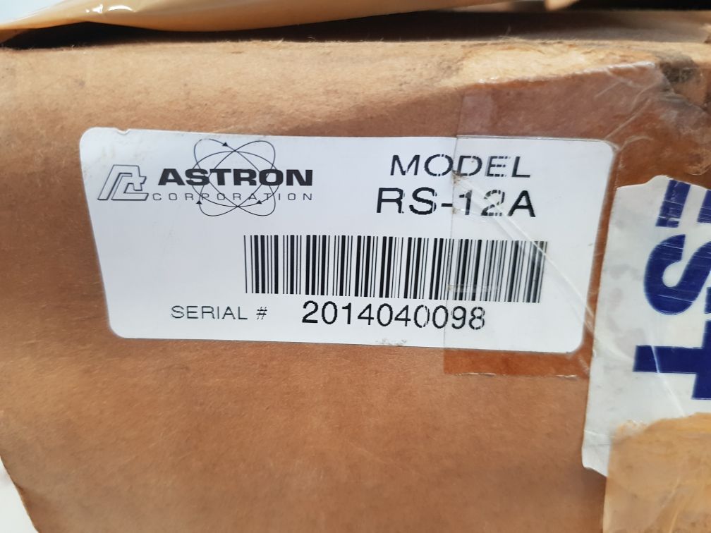 Astron corporation rs-12a power supply