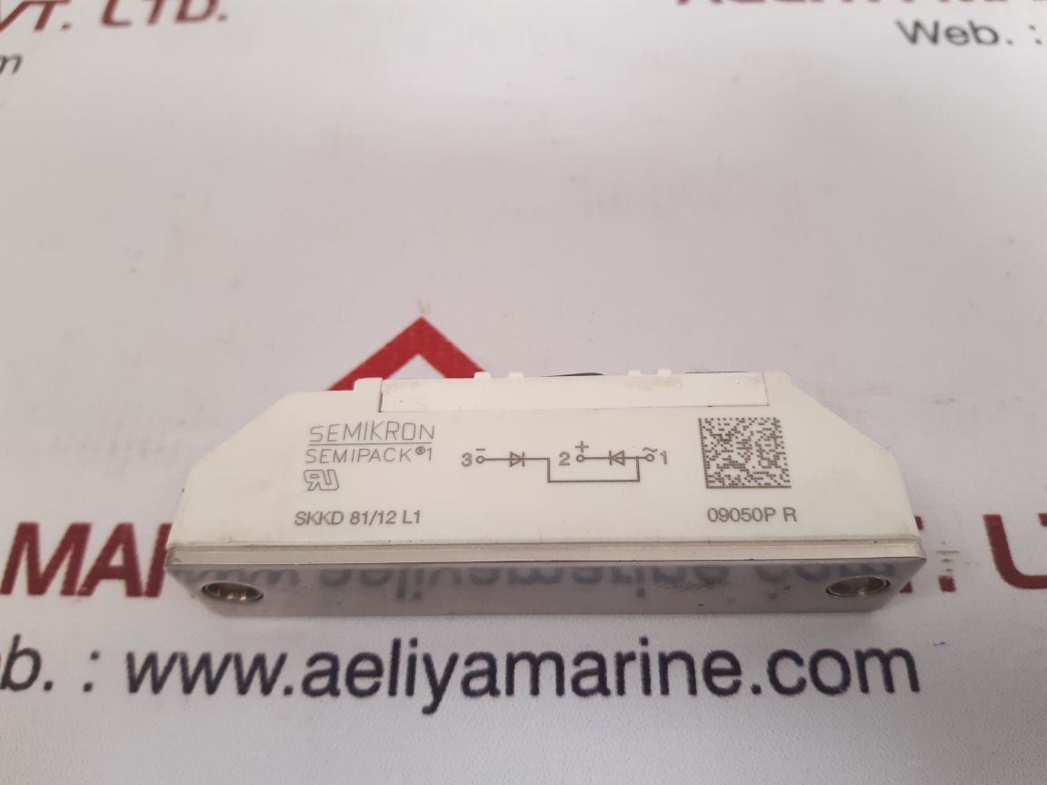 Semikron skkd 81/12 l1 rectifier diode module Used