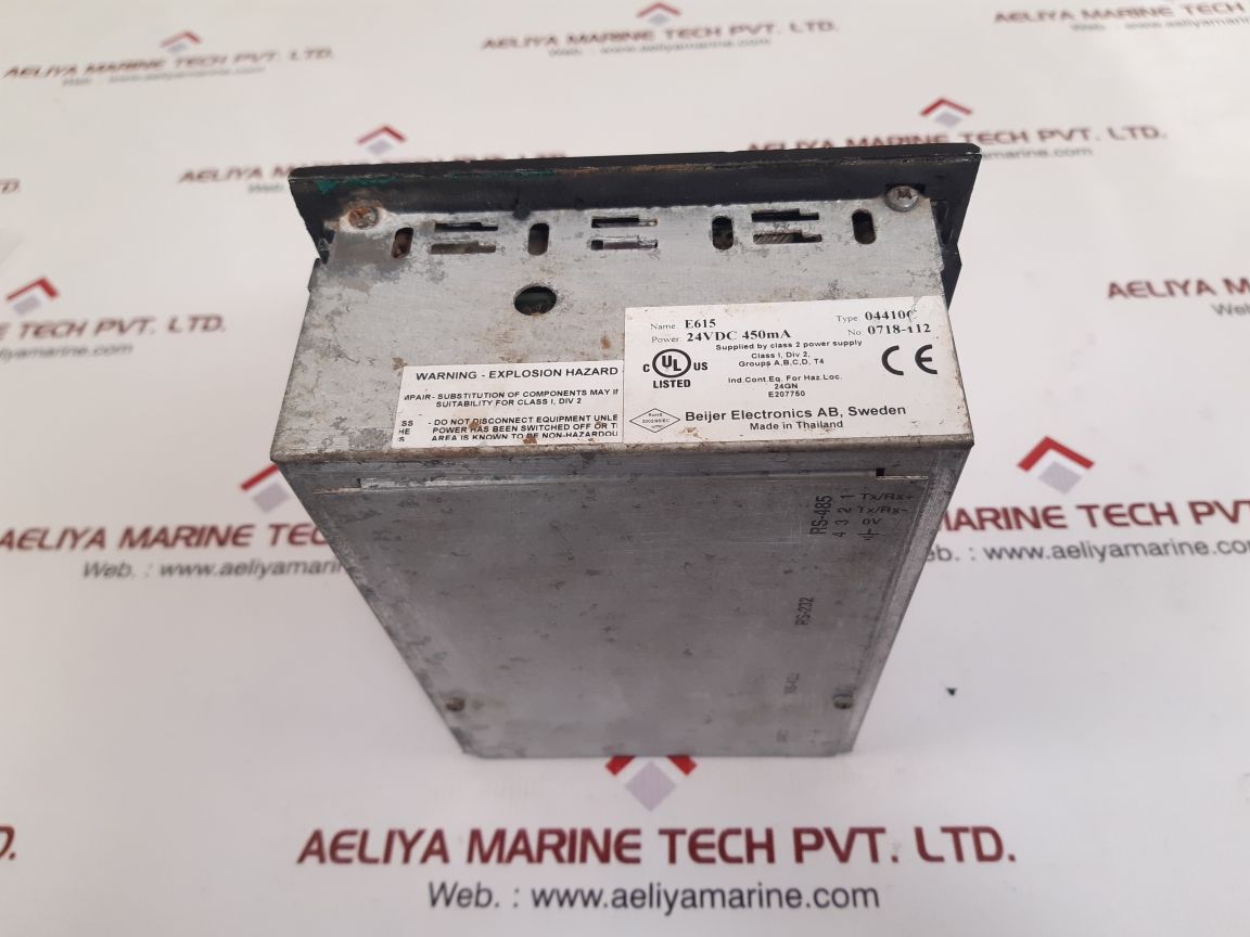 Beijer e615 touch screen operator interface panel 04410c