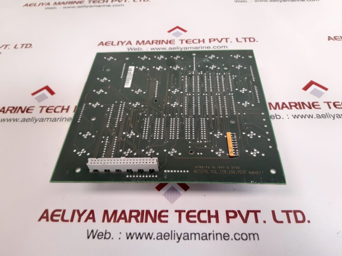 Netstal kol 110.240.9539 control panel card 