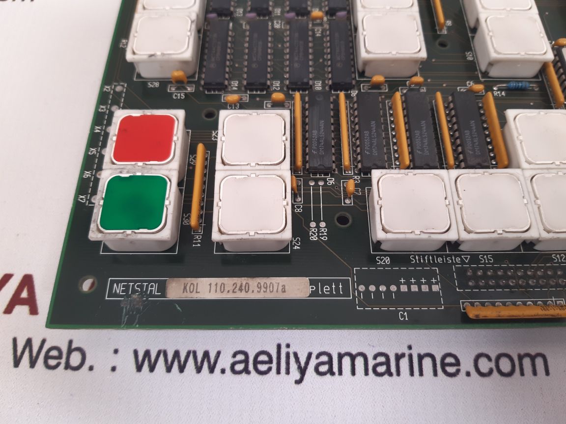 Netstal kol 110.240.9539 control panel card 