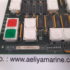 Netstal kol 110.240.9539 control panel card 