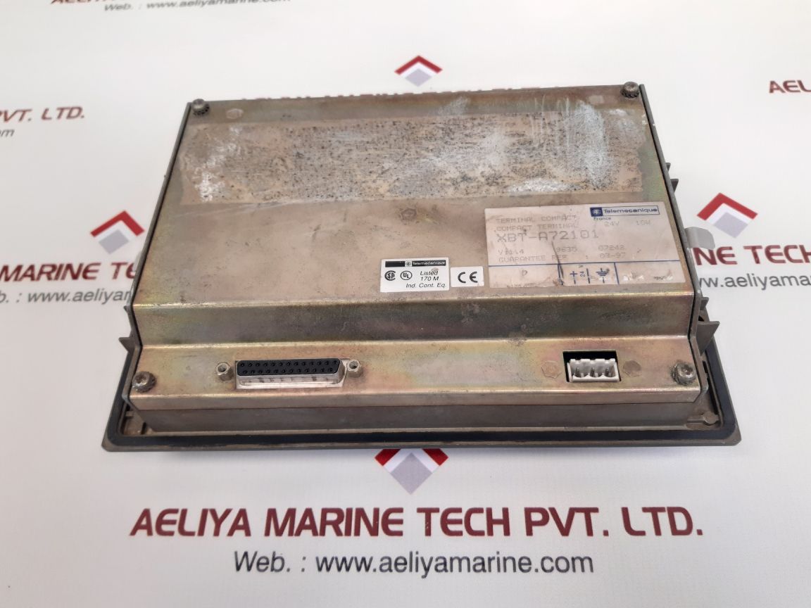 Telemecanique xbt-a72101 compact terminal v:1.4
