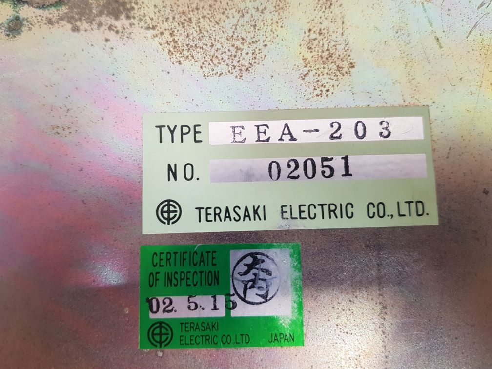 Terasaki we-ex81 extension alarm system eea-203