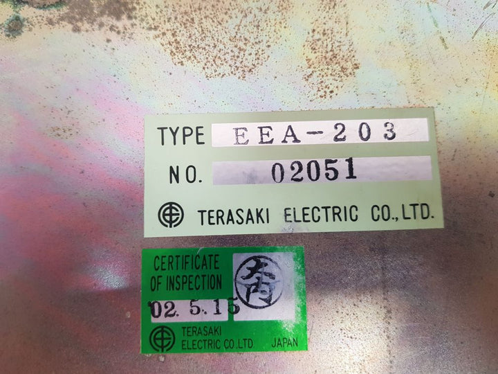 Terasaki we-ex81 extension alarm system eea-203