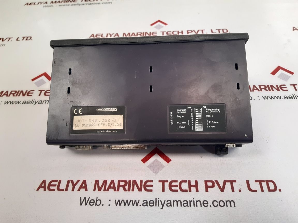 Brodersen uct-34p.230/i text display with serial interface