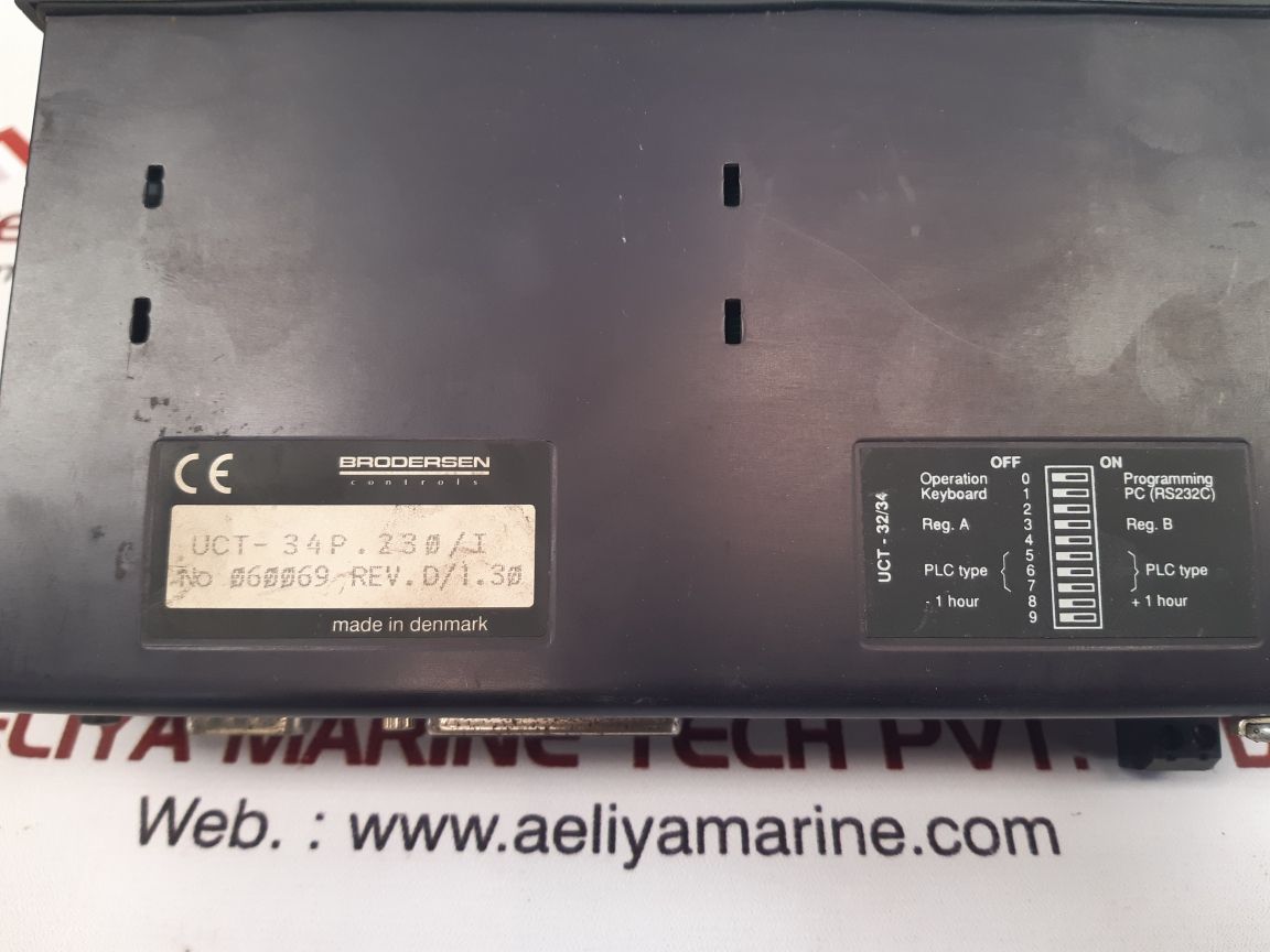 Brodersen uct-34p.230/i text display with serial interface