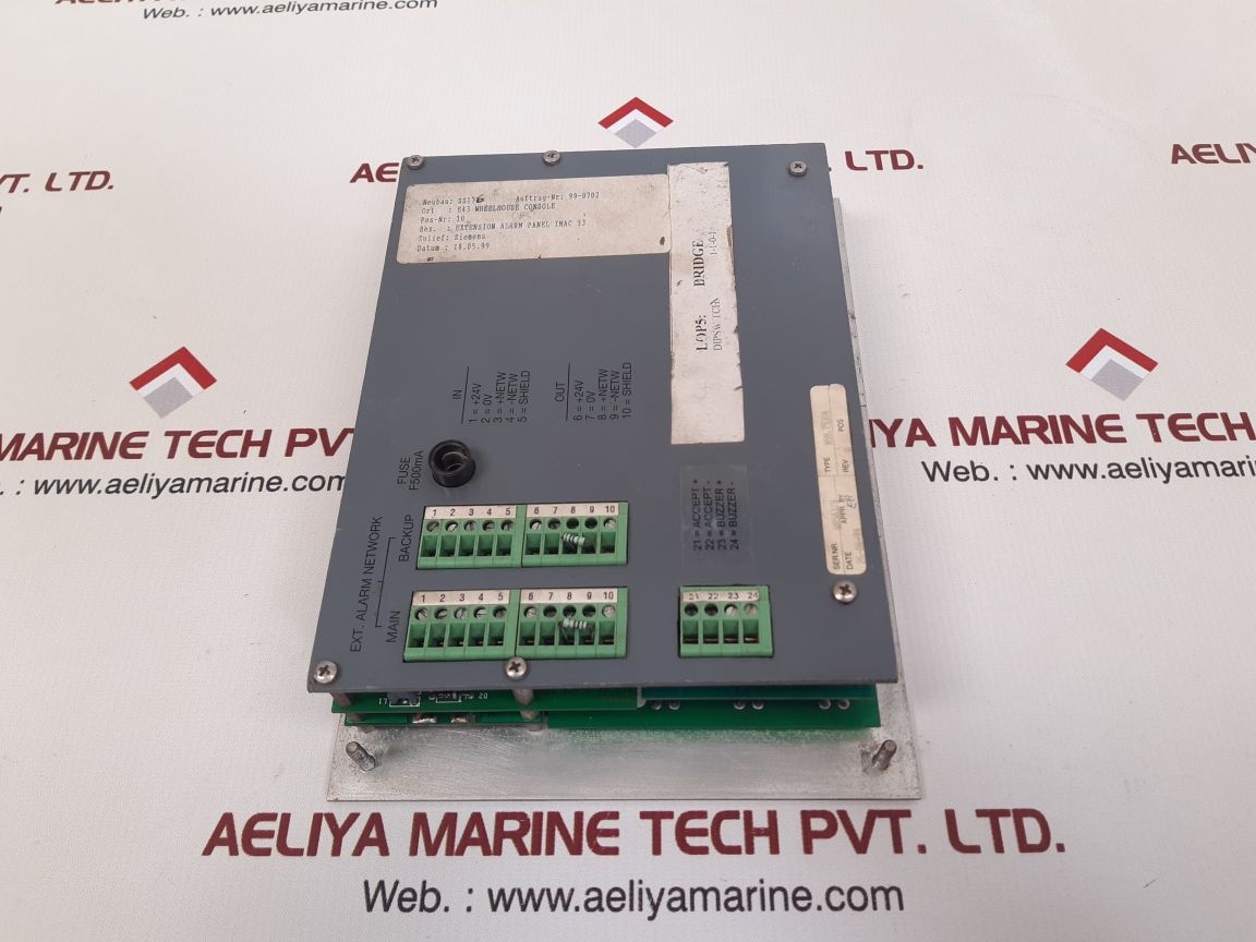 Siemens n98.79304 local operator panel – Aeliya Marine Tech
