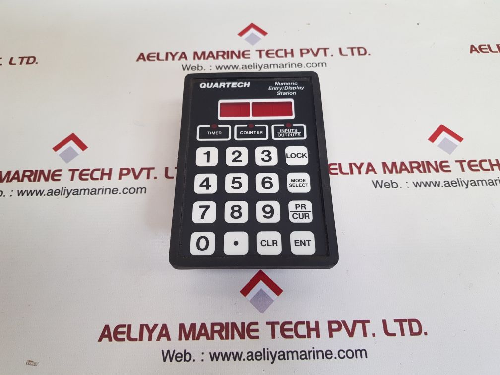 Quartech numeric entry/display station