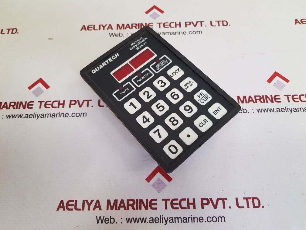 Quartech numeric entry/display station