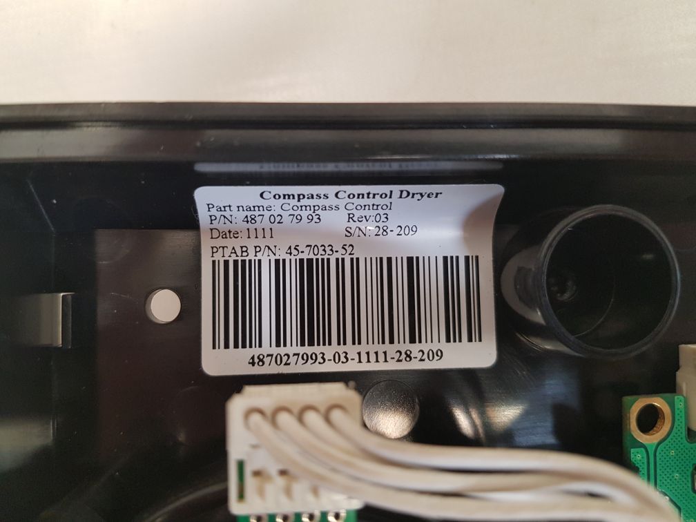 Els 45-7033-52 compass control dryer 