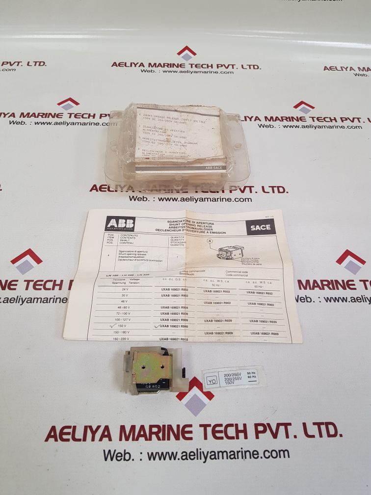 Abb/sace uxab 169021 r948 limitor ln 160/1000
