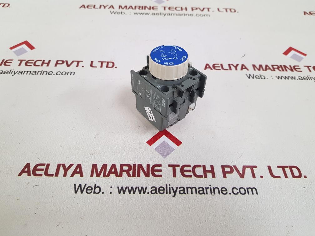 Abb tp 40da time delay relay 

